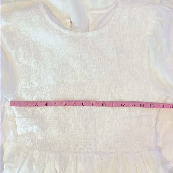 Chic LACE Long Sleeve White Dress - Picture 9 of 12